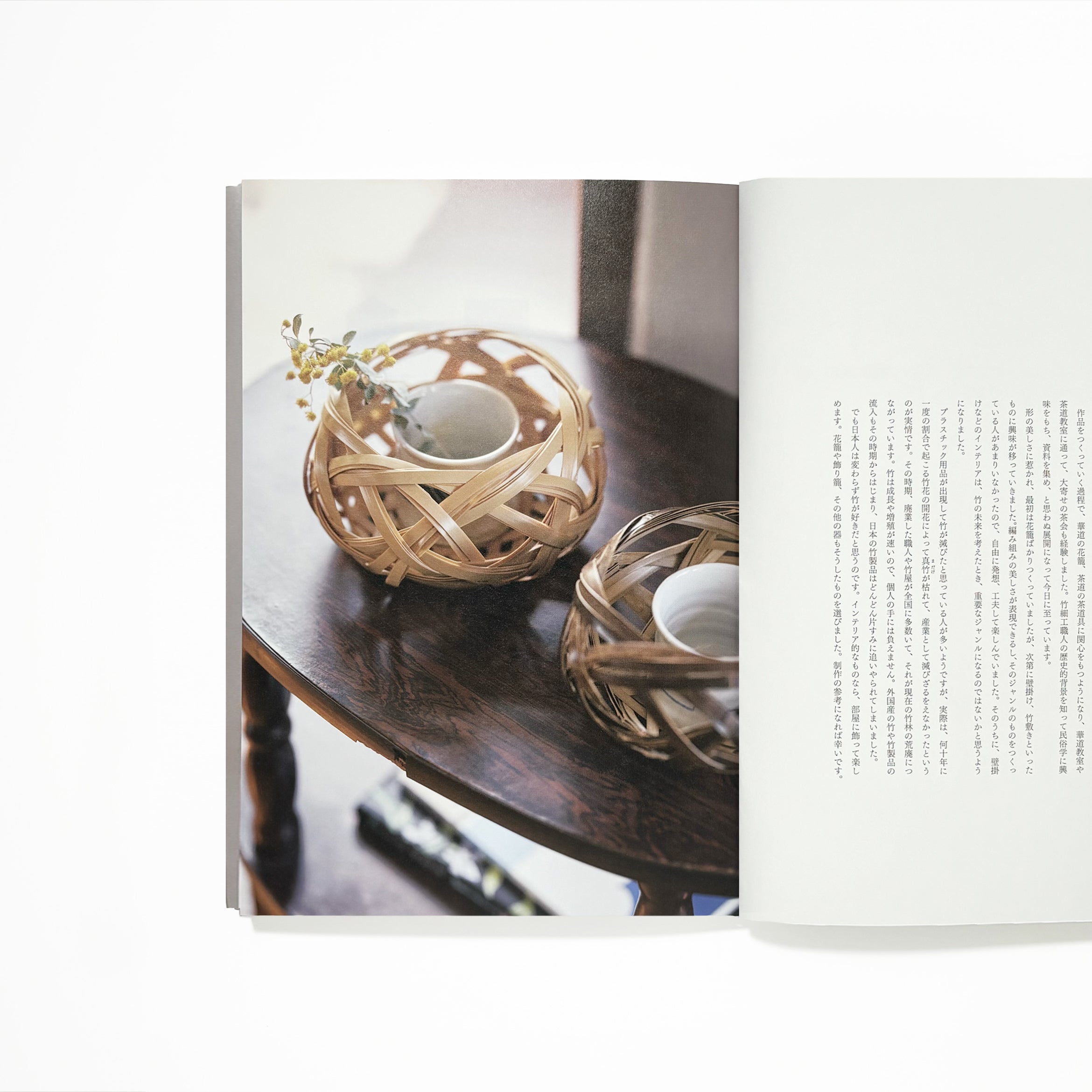 竹工芸　竹のインテリア作品集／佐々木知恵子
