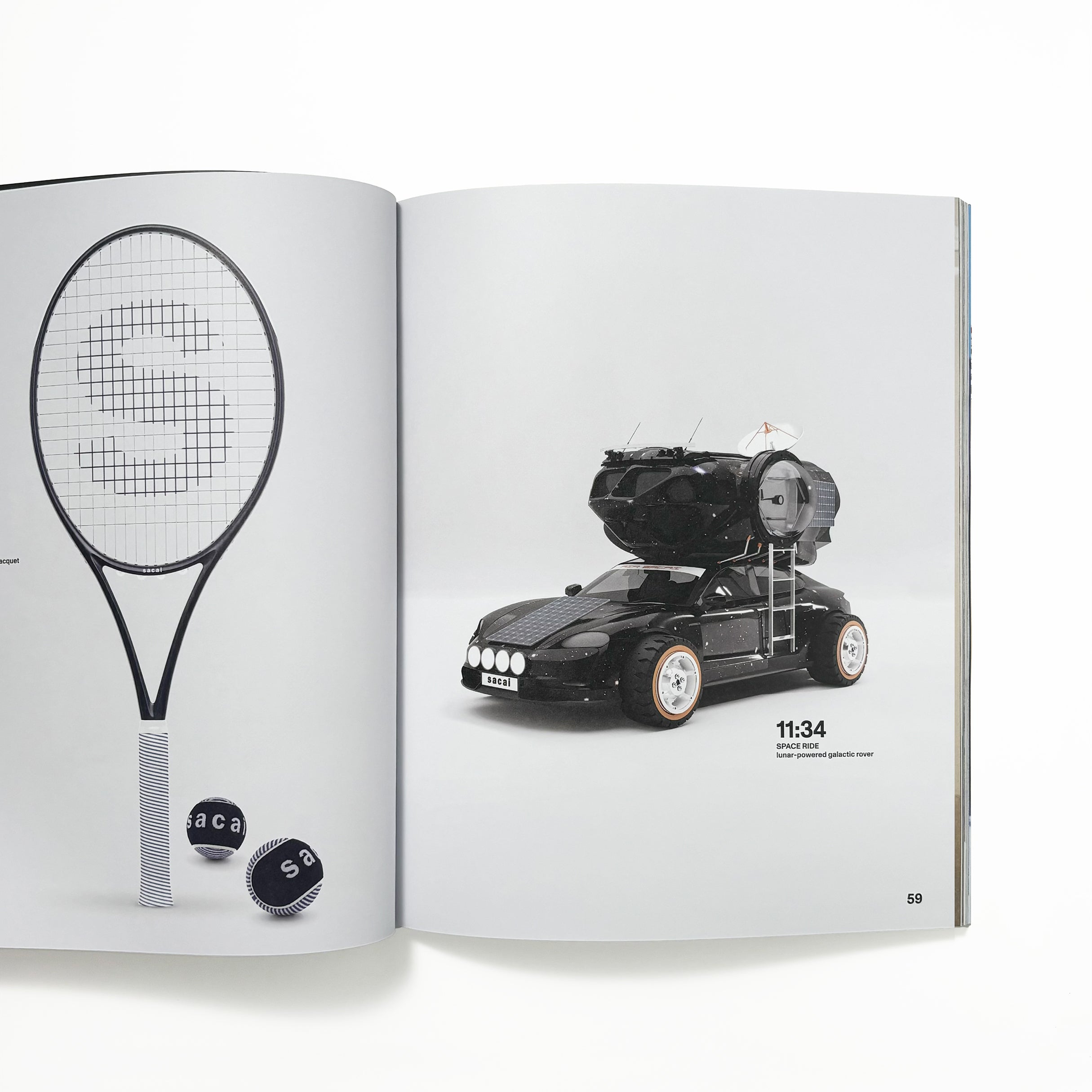 A MAGAZINE CURATED BY sacai