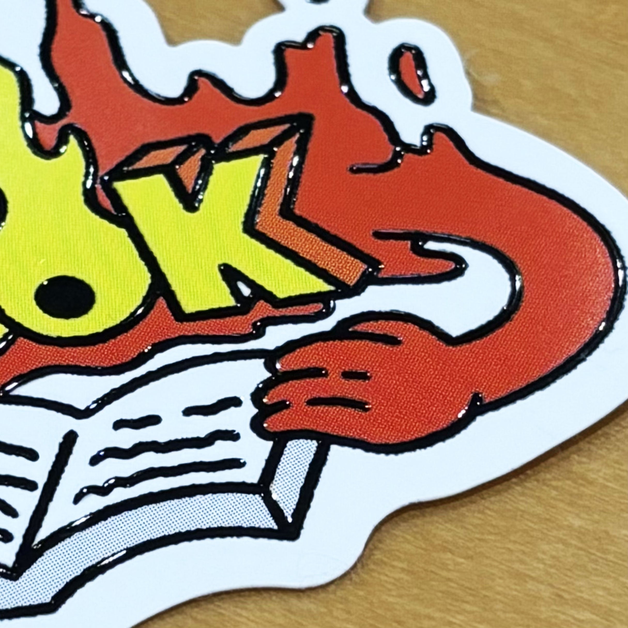 bookfire sticker